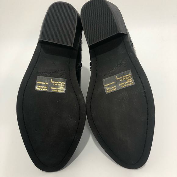 Seychelles Womens Under The Stars Cowboy Leather Ankle Boots Black Size US 7 - Picture 4 of 10